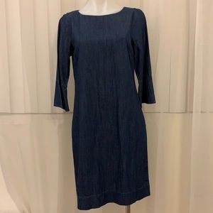 Talbots denim dress size 4